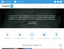 Tablet Screenshot of citygategis.com